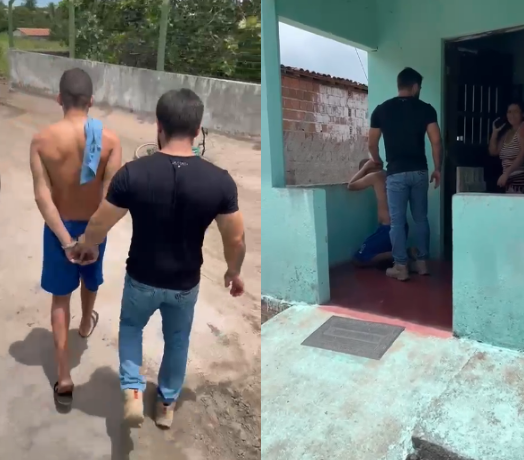 Foragido por estuprar adolescente de 14 anos no Cariri é preso pela Polícia Civil