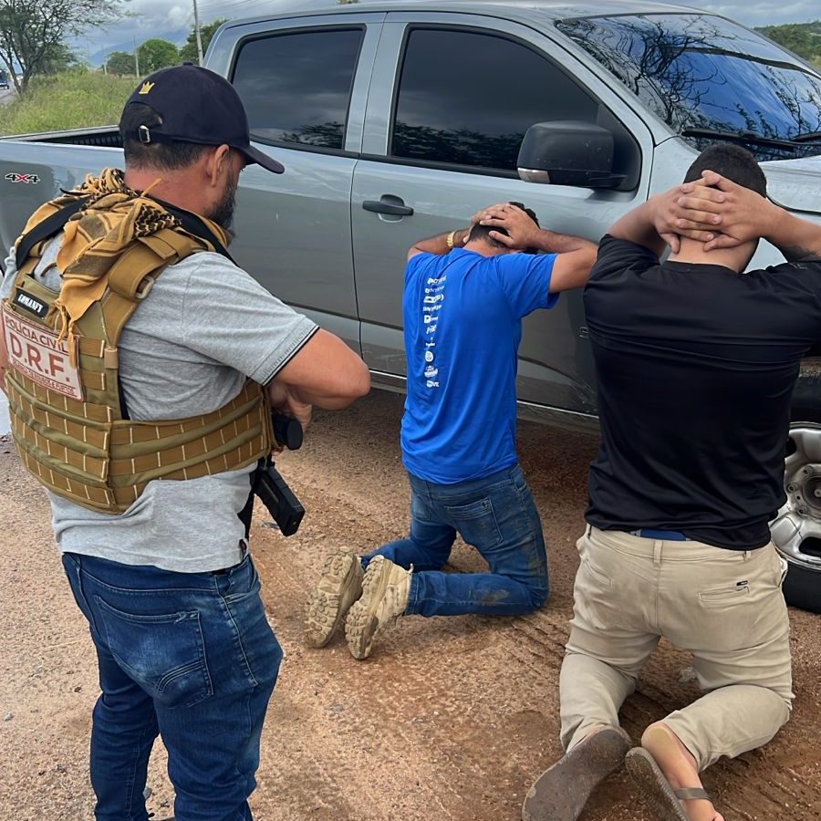 Três suspeitos de sequestro são presos durante ação policial em Campina Grande