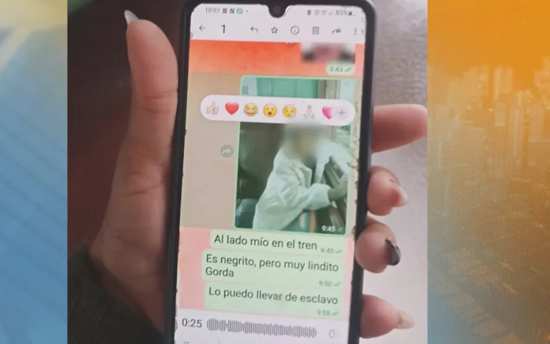 ‘Levaria como escravo’: argentino é preso após postar mensagens racistas sobre criança brasileira