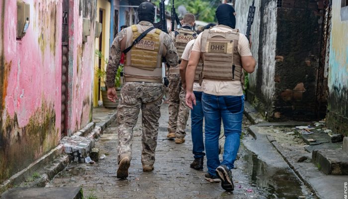 Prisões de faccionados crescem 22% na Paraíba em 2025, aponta Polícia Civil