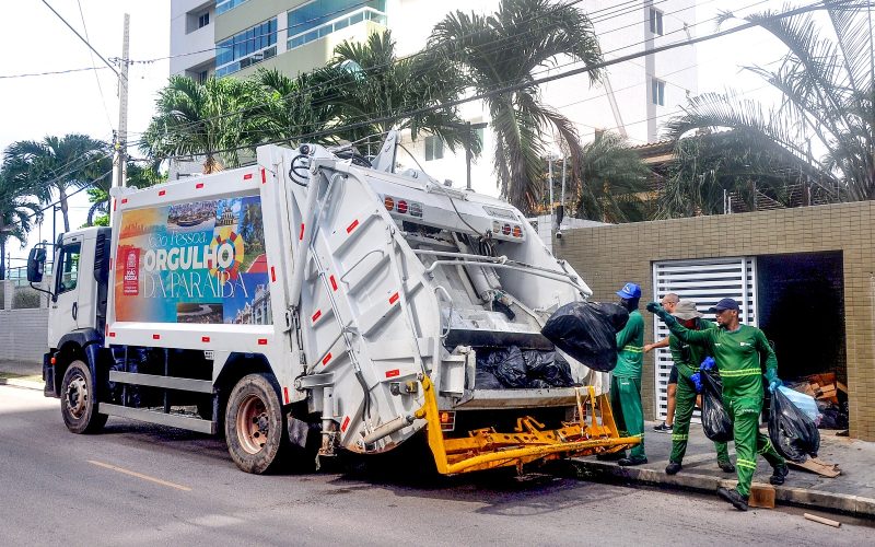 Gestão do prefeito Leo Bezerra garante continuidade da limpeza urbana em João Pessoa durante mobilização nacional