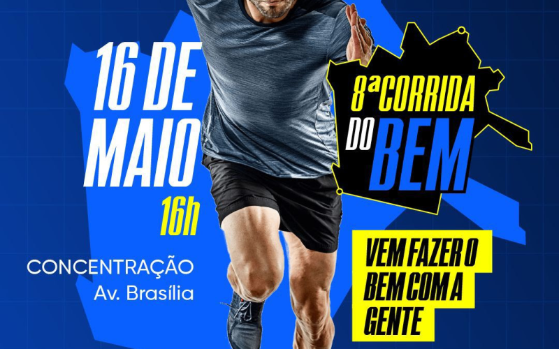 Corrida do Bem entrega kits na Vila do Artesão até esta sexta-feira