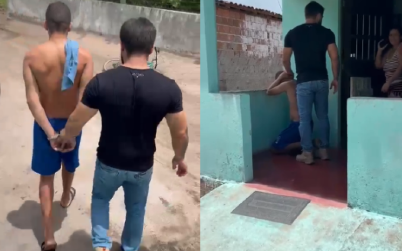 Foragido por estuprar adolescente de 14 anos no Cariri é preso pela Polícia Civil