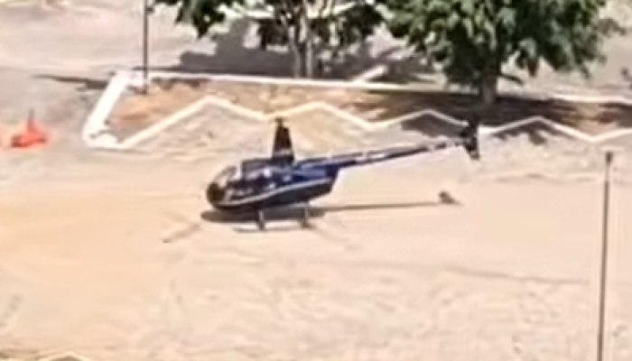Helicóptero teria pousado em Campina Grande para abastecer, diz Corpo de Bombeiros