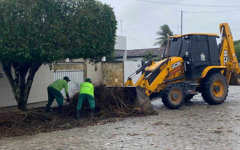Major Sidnei articula apoio do governador Lucas Ribeiro para minimizar impactos das chuvas em Sapé