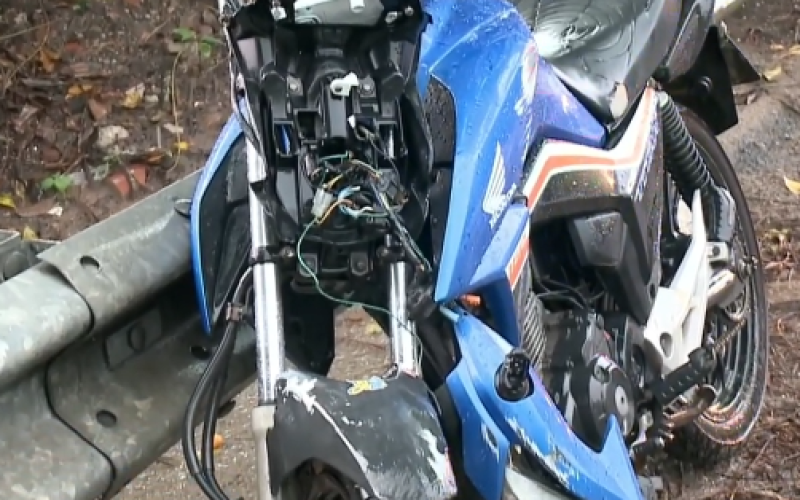 Homem morre após cair de moto na BR-230, no trecho Castelo Branco