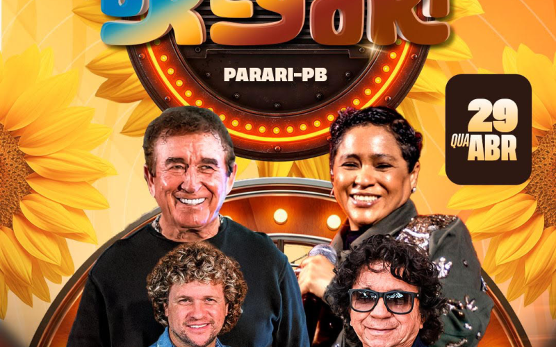 Parari recebe o 1º Bregari com grandes nomes da música brega