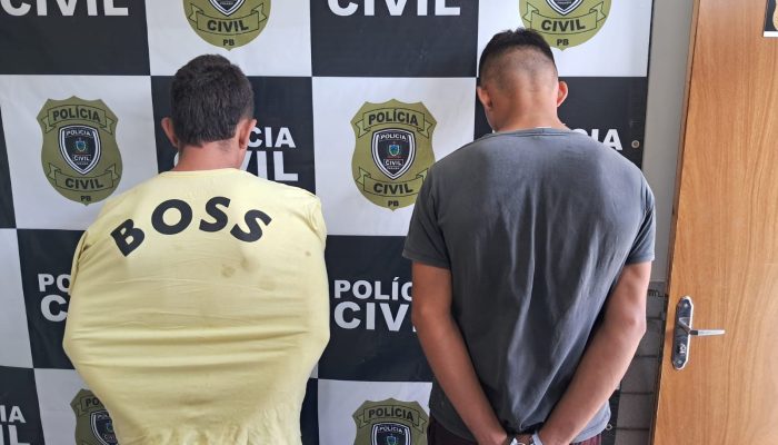 Supeitos de estupros contra irmãs adolescentes são presos em Cuitegi, no brejo paraibano