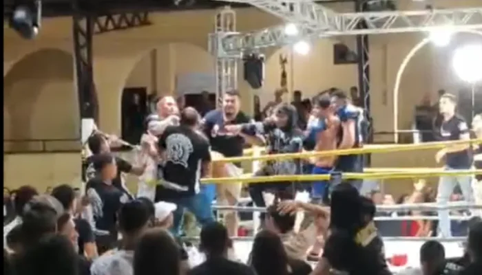 Evento de luta marcial em Areia é suspenso após confusão generalizada