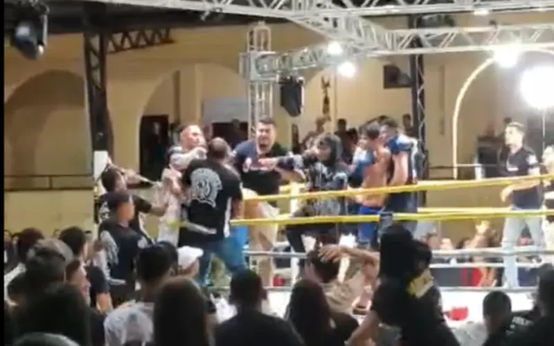 Evento de luta marcial em Areia é suspenso após confusão generalizada