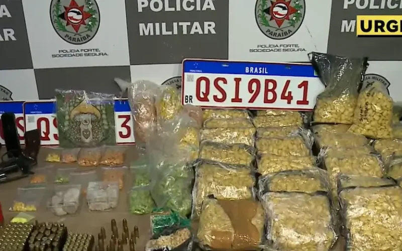 Polícia Militar apreende grande quantidade de drogas e munições no Bairro das Indústrias