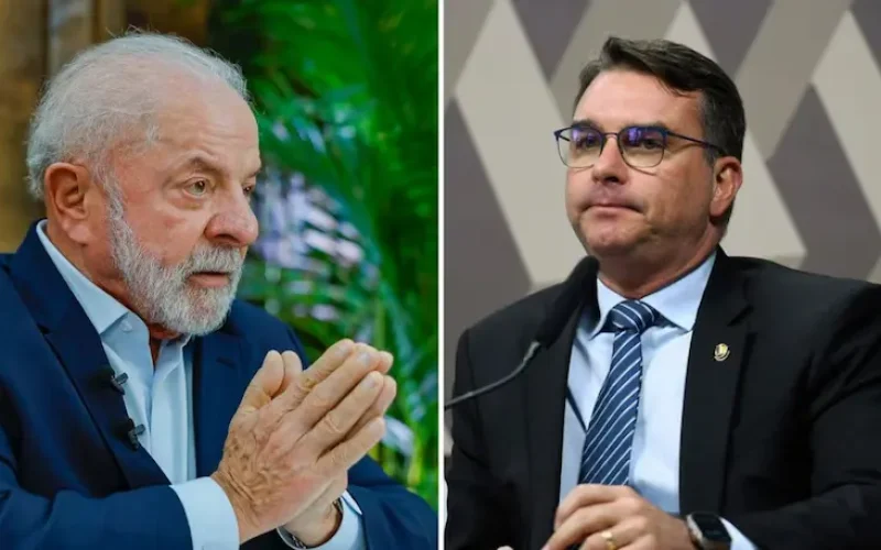 Lula e Flávio Bolsonaro vão evitar confronto direto na largada da campanha