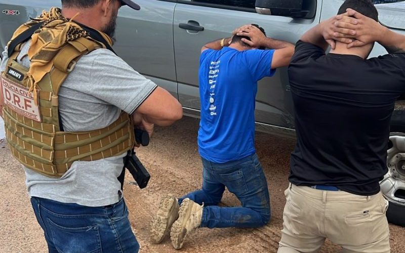 Três suspeitos de sequestro são presos durante ação policial em Campina Grande