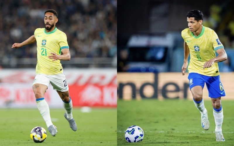 Paraibanos Matheus Cunha e Douglas Santos são convocados para a Copa do Mundo 2026
