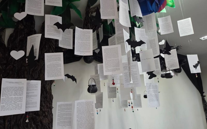Chá literário estimula leitura, criatividade e até novos autores mirins, em escola de João Pessoa
