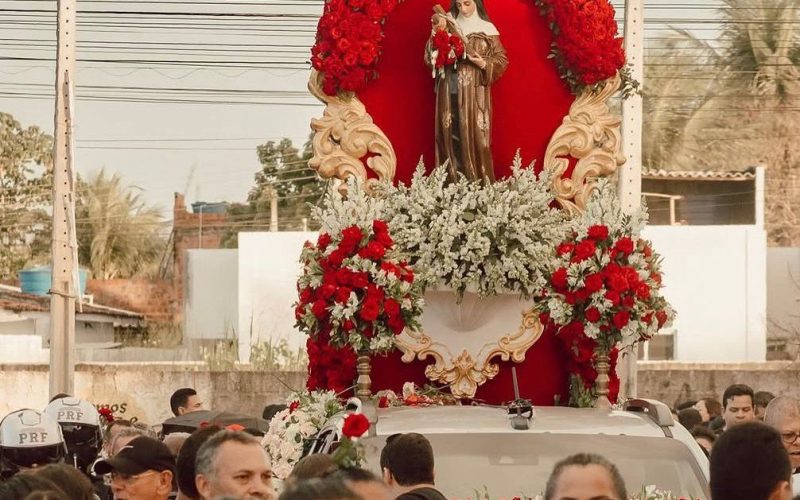 Festa da padroeira de Santa Rita começa nesta sexta-feira; confira programação
